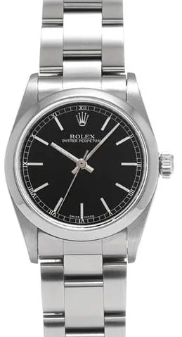 Rolex Oyster Perpetual 31 77080 31mm Stainless steel Black