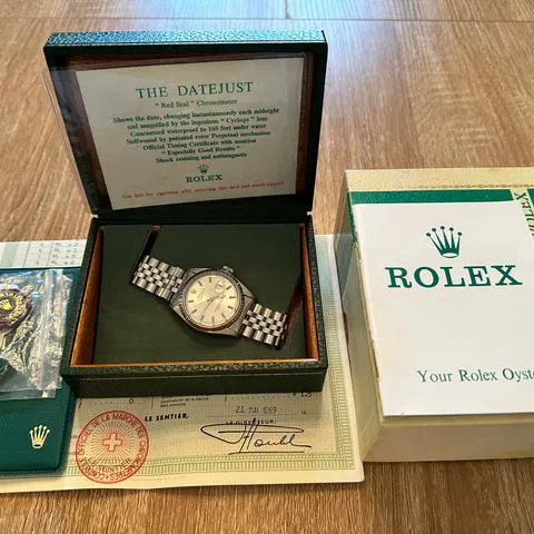 Rolex Datejust 36 1601 36mm Stainless steel Silver