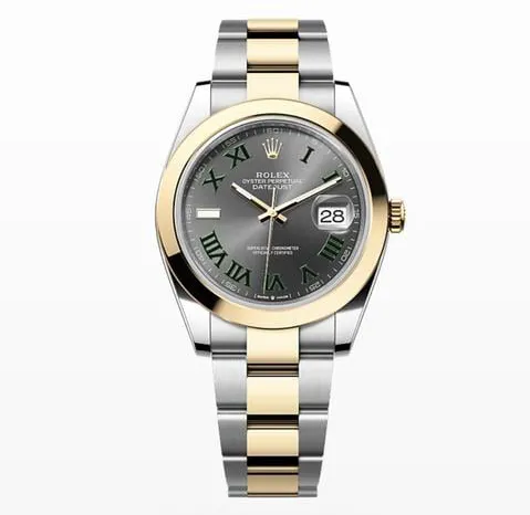 Rolex Datejust 41 126303 41mm Yellow gold and Stainless steel Gray