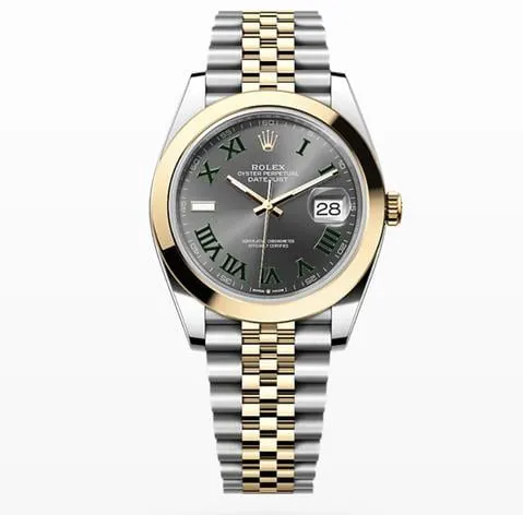 Rolex Datejust 41 126303 41mm Yellow gold and Stainless steel Gray