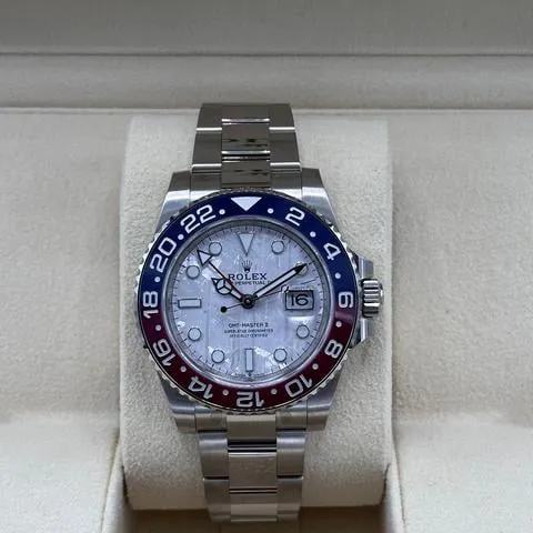 Rolex GMT-Master II 126719BLRO 40mm White gold Gray