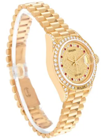 Rolex Lady-Datejust 69158 26mm Yellow gold Champagne 2