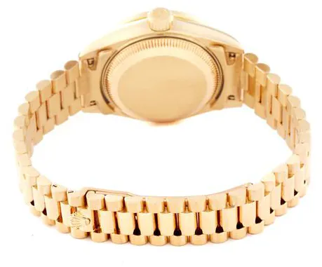 Rolex Lady-Datejust 69158 26mm Yellow gold Champagne 4