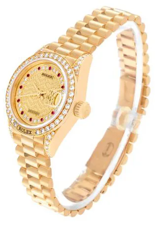 Rolex Lady-Datejust 69158 26mm Yellow gold Champagne 8