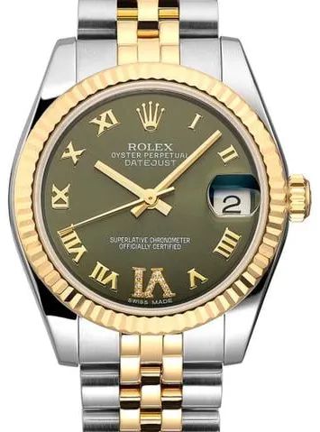 Rolex Datejust 31 178273 31mm Yellow gold