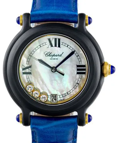 Chopard Happy Diamonds 32mm Plastic Mother-of-pearl 1