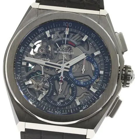 Zenith Defy 95.9000.9004/78.R582 45mm Titanium Skeleton