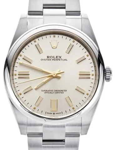 Rolex Oyster Perpetual 124300-0001 41mm Oystersteel Silver