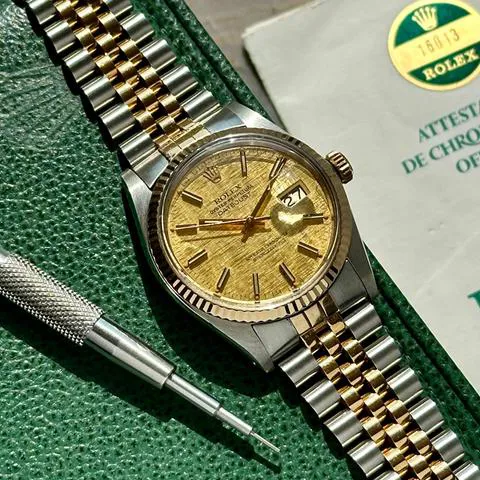 Rolex Datejust 36 16013 36mm Yellow gold and stainless steel Gold 2