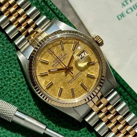 Rolex Datejust 36 16013 36mm Yellow gold and stainless steel Gold 5