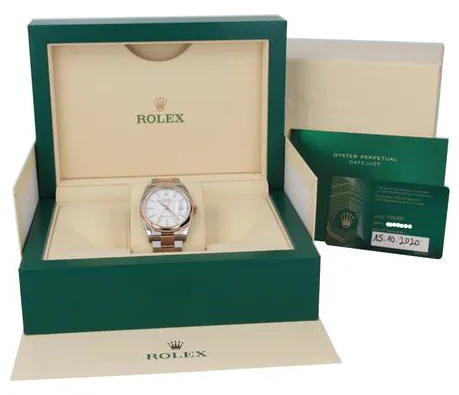 Rolex Datejust 36 126201 36mm Rose gold White 8