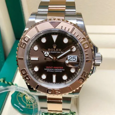 Rolex Yacht-Master 40 126621 40mm Yellow gold and Stainless steel Brown