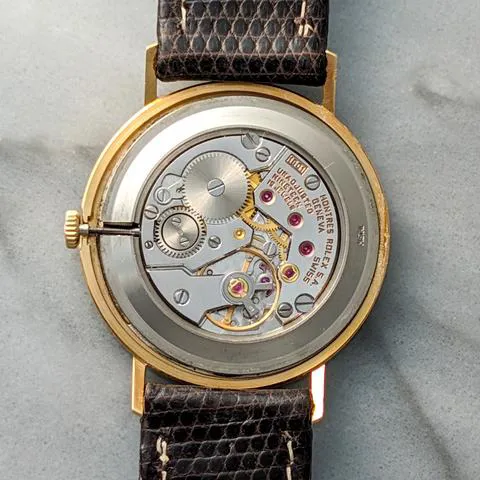 Rolex Cellini 4112 32mm Yellow gold Silver 5