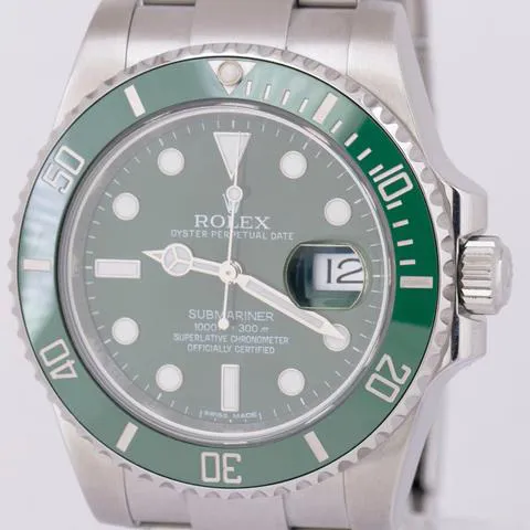 Rolex Submariner Date 116610LV 40mm Stainless steel Green 2