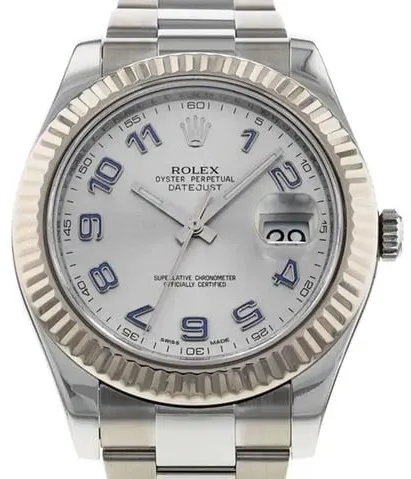 Rolex Datejust II 116334 41mm Stainless steel Silver