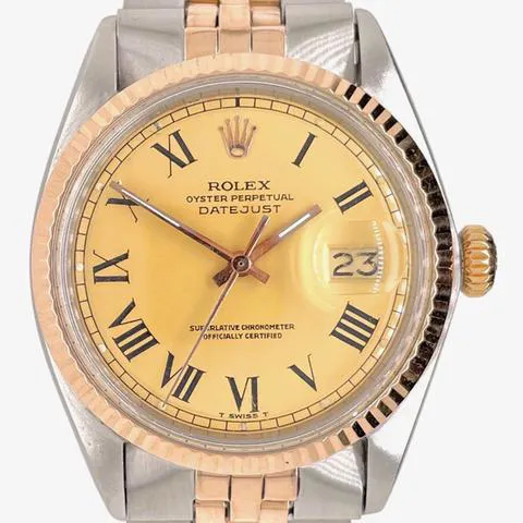 Rolex Datejust 36 1601 36mm Yellow gold and stainless steel Yellow