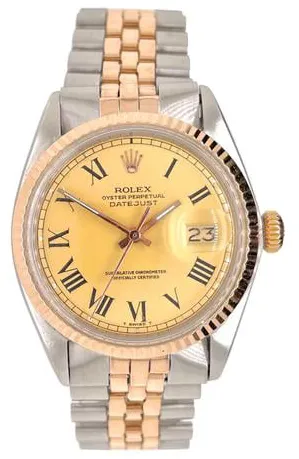 Rolex Datejust 36 1601 36mm Yellow gold and stainless steel Yellow 1
