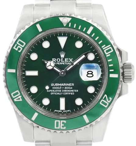 Rolex Submariner Date 116610LV 40mm Stainless steel Green