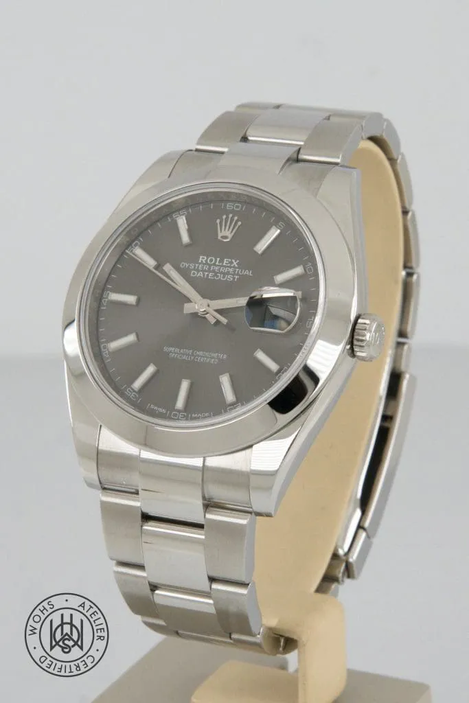Rolex Datejust 126300 41mm Stainless steel Gray 1