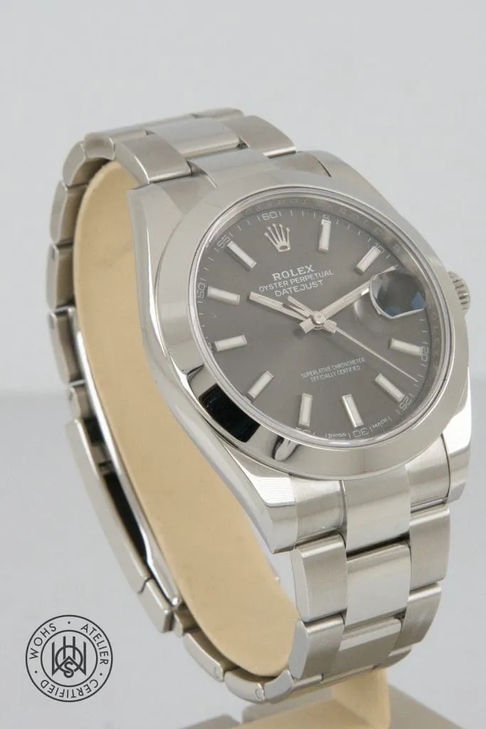 Rolex Datejust 126300 41mm Stainless steel Gray 4
