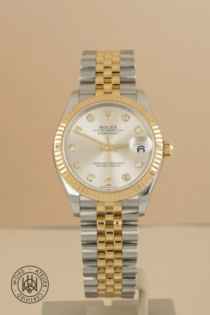 Rolex Datejust 31 278273 31mm Yellow gold and stainless steel