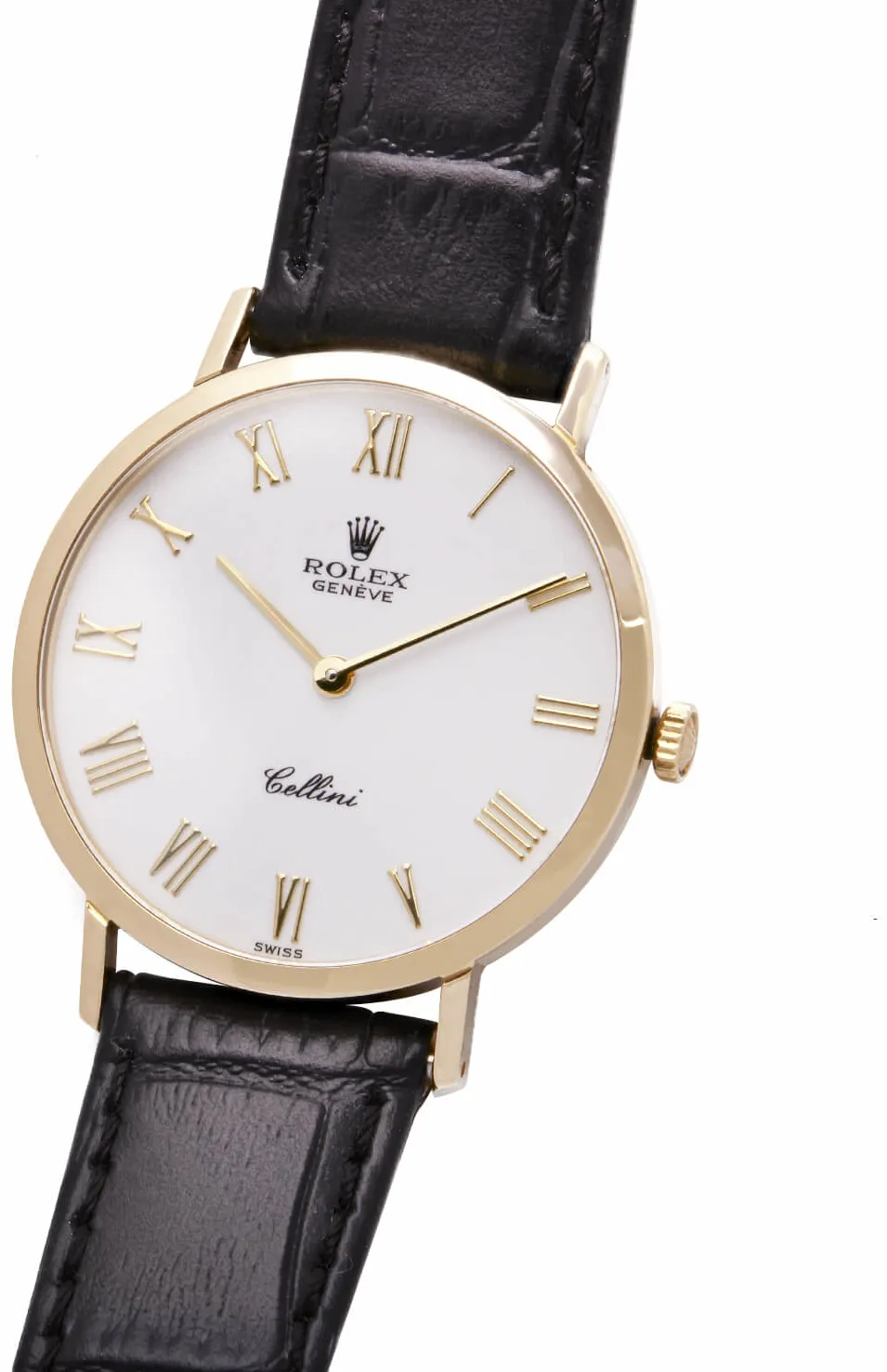 Rolex Cellini 4112 32mm Yellow gold bianco 5