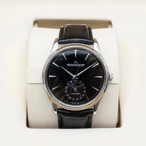 Jaeger-LeCoultre Master Ultra Thin Moon Q1368471 39mm Stainless steel Black