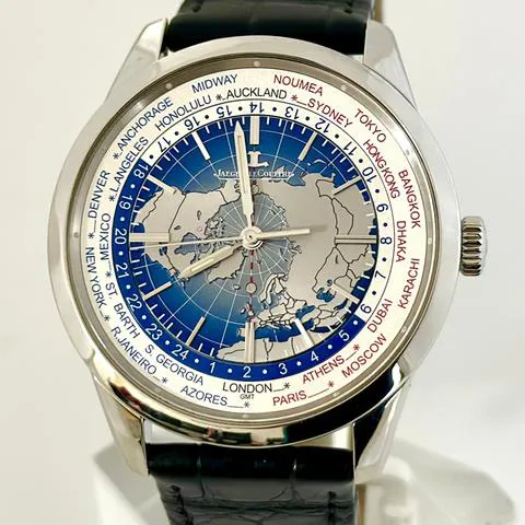 Jaeger-LeCoultre Geophysic Universal Time Q8108420 41.5mm Stainless steel Blue