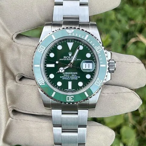 Rolex Submariner Date 116610LV 40mm Stainless steel Green 9