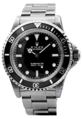 Rolex Submariner (No Date) 5513 40mm Stainless steel Black