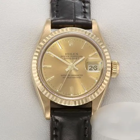 Rolex Lady-Datejust 69178 26mm Yellow gold White