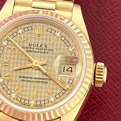 Rolex Lady-Datejust 69178 26mm Yellow gold 4