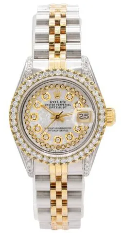 Rolex Lady-Datejust 69158 26mm Yellow gold Mother-of-pearl