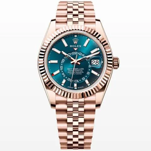 Rolex Sky-Dweller 336935 42mm Rose gold Blue