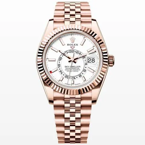 Rolex Sky-Dweller 336935 42mm Rose gold White