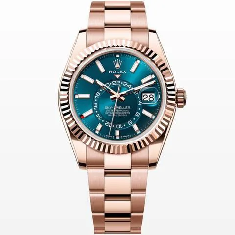 Rolex Sky-Dweller 336935 42mm Rose gold Blue