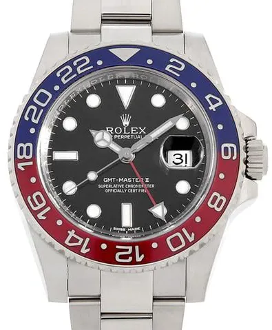 Rolex GMT-Master II 116719BLRO 40mm White gold Black