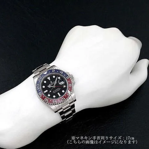 Rolex GMT-Master II 116719BLRO 40mm White gold Black 4