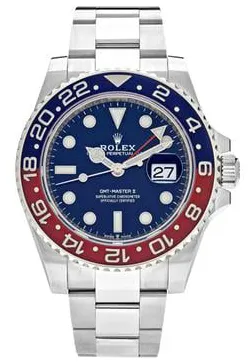 Rolex GMT-Master II 126719BLRO 40mm White gold Blue