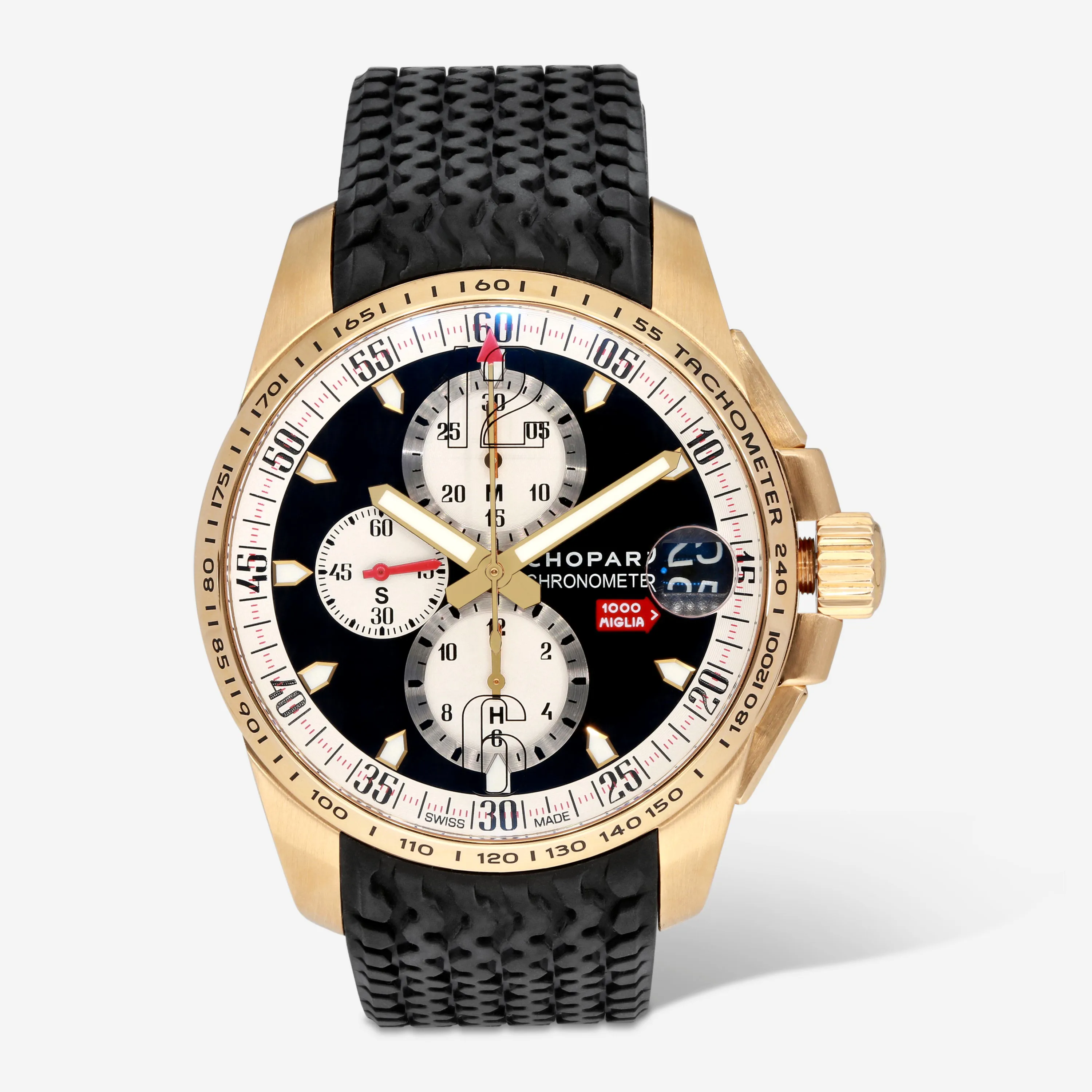 Chopard Mille Miglia 161268-5010 nullmm Rose gold Black