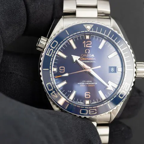 Omega Seamaster Planet Ocean 215.30.44.21.03.001 43.5mm Stainless steel Blue 15