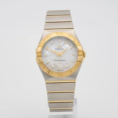 Omega Constellation 795.1011 28mm Yellow gold and Stainless steel Mother-of-pearl 1