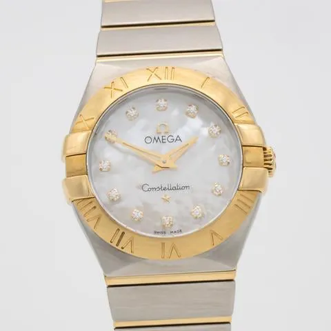 Omega Constellation 795.1011 28mm Yellow gold and Stainless steel Mother-of-pearl 2