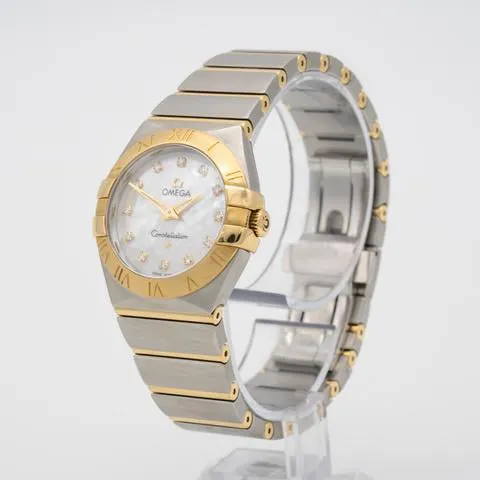 Omega Constellation 795.1011 28mm Yellow gold and Stainless steel Mother-of-pearl 5