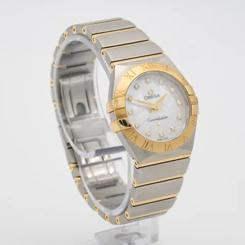 Omega Constellation 795.1011 28mm Yellow gold and Stainless steel Mother-of-pearl 8