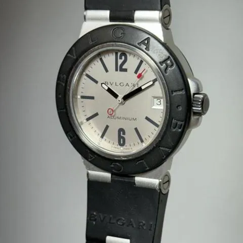 Bulgari Diagono AL 38 TA 38mm Aluminium Silver 3