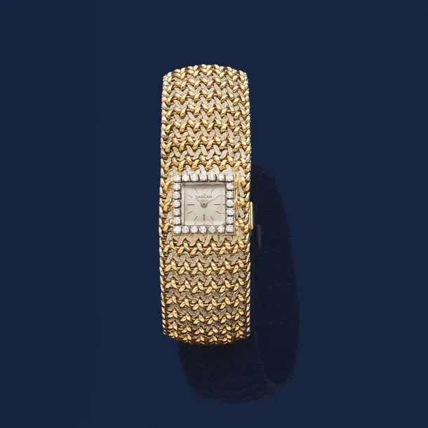 Anonymous 22mm Yellow gold and diamond-set