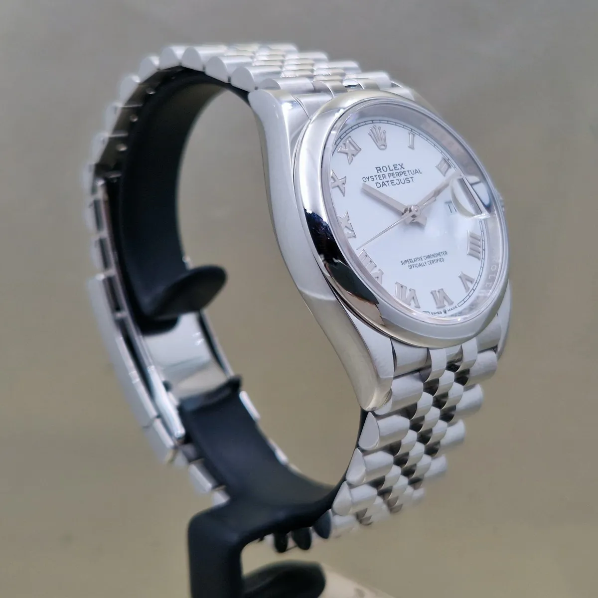 Rolex Datejust 36 126200 36mm ACCIAIO BIANCO 4