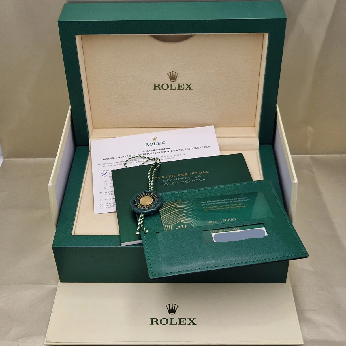 Rolex Sea-Dweller Deepsea 126660 43mm ACCIAIO 4