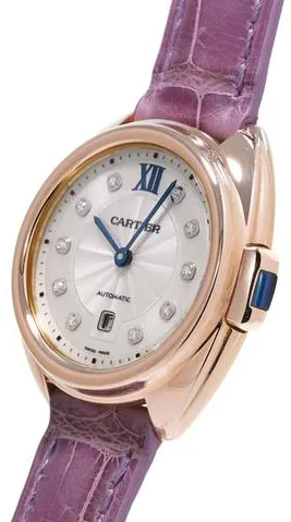 Cartier Clé de Cartier WJCL0031 31mm Rose gold Silver 1